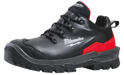 Bezpečnostní obuv, vodoodpudivá kůže nubuk, polobotky Milwaukee Armourtred™ 1L110111W ESD HRO SC FO LG SR černá barva (vel.45), 4932493759 (MI4932493759)